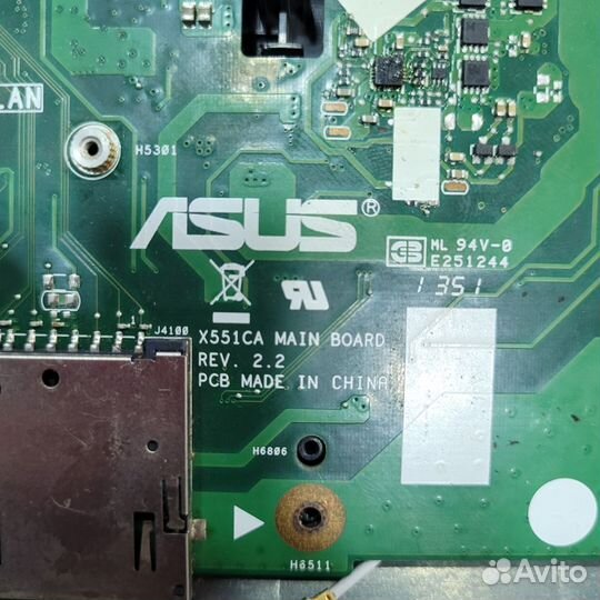 Ноутбук Asus R512C на разбор