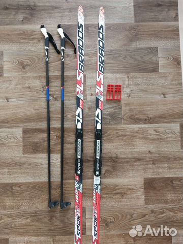 Лыжи беговые с ботинками