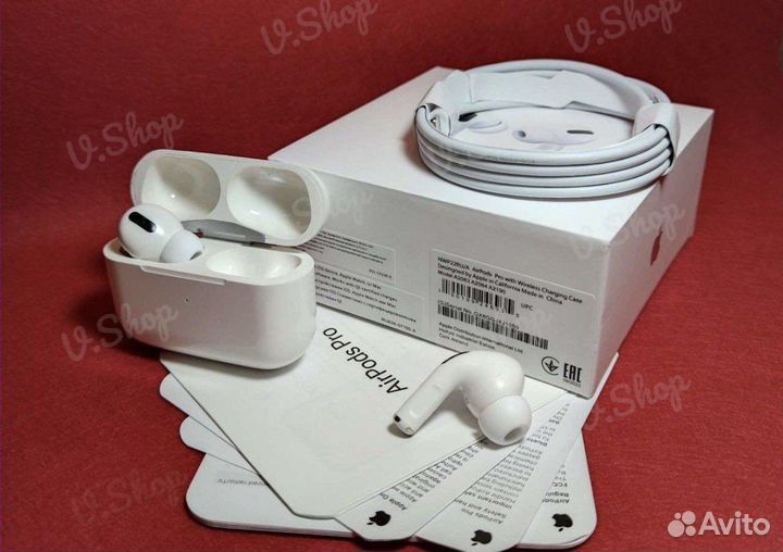 Беспроводные наушники airpods pro гарантия магазин