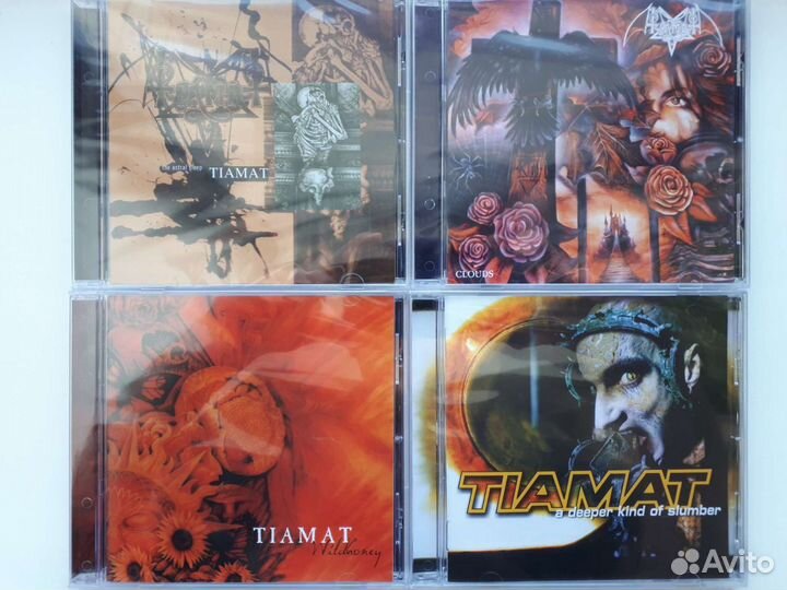 CD диски Tiamat, Paradise Lost, My Dying Bride