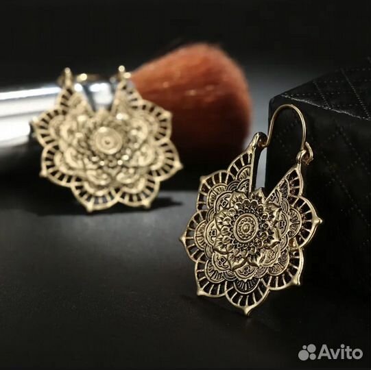 Серьги в стиле бохо