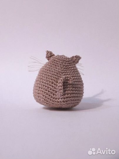 Вязаный кот, кошка, котёнок, игрушка, символ 2023