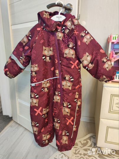 Зимний комбинезон для девочки lassie 86