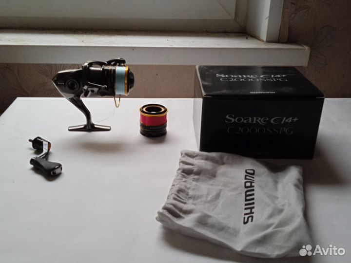 Катушка Shimano 17 Soare Ci4+ C2000sspg