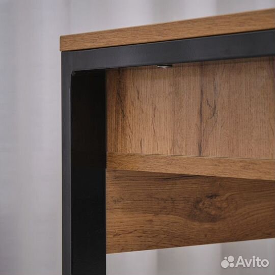 Письменный стол лофт / Стол с тумбой