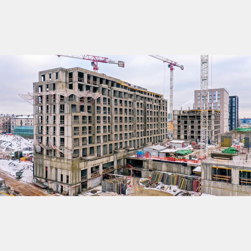 2-к. квартира, 56,6 м², 8/8 эт.