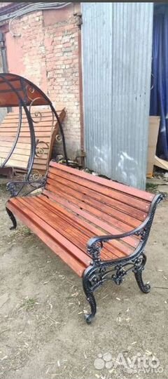 Лавочка дачная