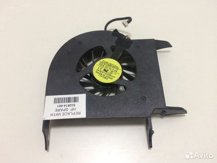 Вентилятор HP DV6-2000, DV6-1000, DV7-3000 AMD