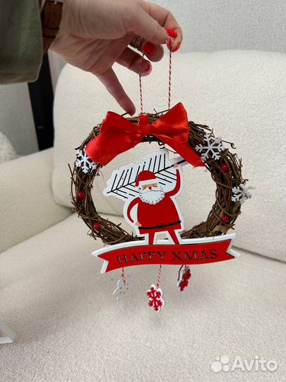 528 Венок новогодний