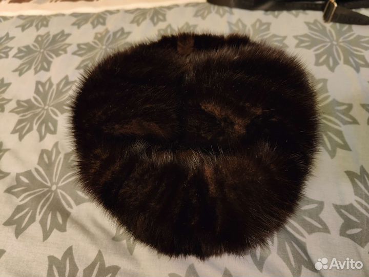 Мужская норковая шапка