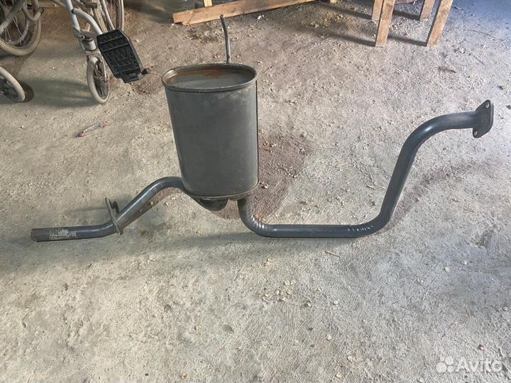 Глушитель на daewoo matiz