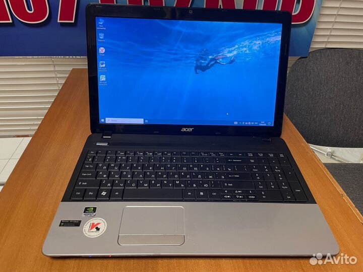 Четкий ноутбук Acer / geforce / ssd / 8gb