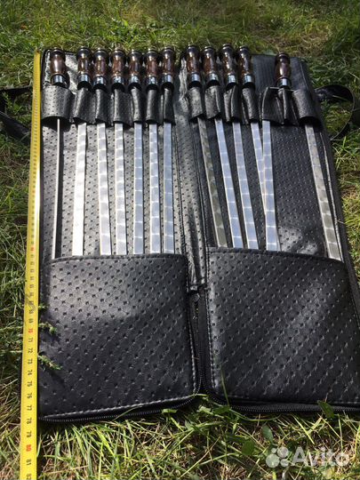 Набор шампуров подарочный