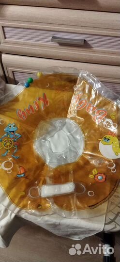 Детский круг для купания на шею