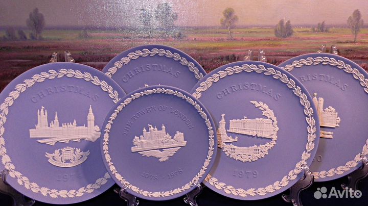 Wegwood.Рождество.Тарелки.Англия.Коллекция
