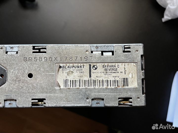 Автомагнитола бу bmw