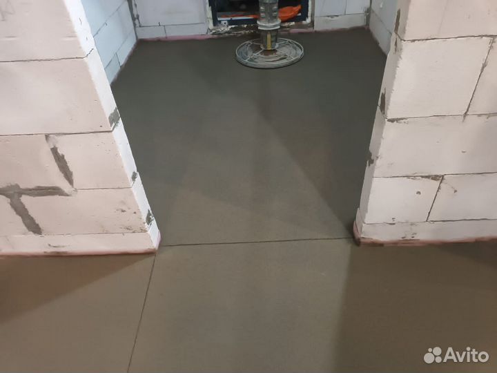 Полусухая стяжка на Тёплый пол