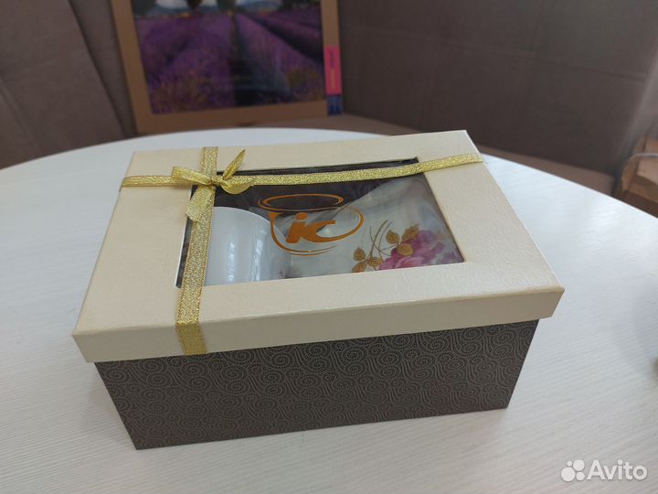 Чайный набор. Чашка с блюдцем. Кружка