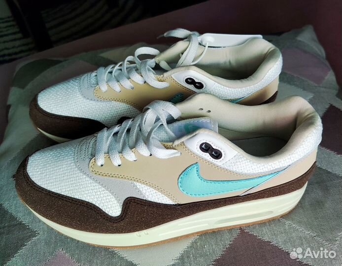 Кроссовки Nike Air Max 1 PRM Crepe Hemp