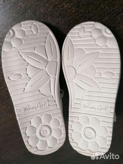 Туфли для девочки 26 размер белые