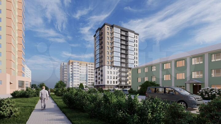 3-к. квартира, 58,9 м², 8/12 эт.