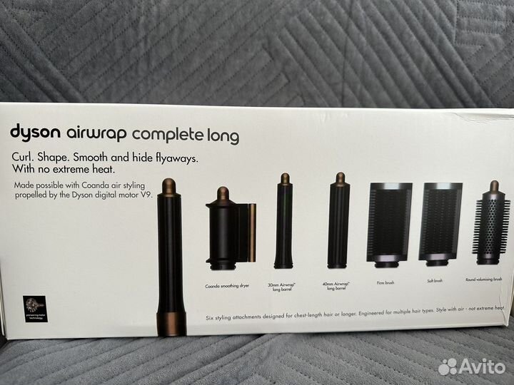 Стайлер dyson airwrap complete long
