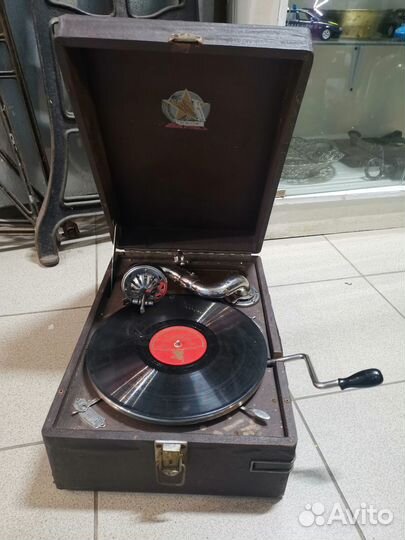 Патефон для Интерьера рабочий