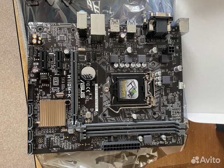 Материнская плата Asus H110M-K LGA 1151