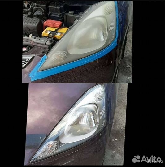 Полировка фар