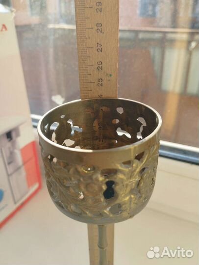 Подсвечник латунь СССР