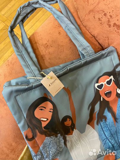 Шоппер сумка тканевая