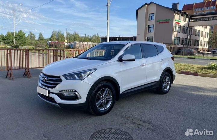 Hyundai Santa Fe 2.2 AT, 2016, 114 760 км