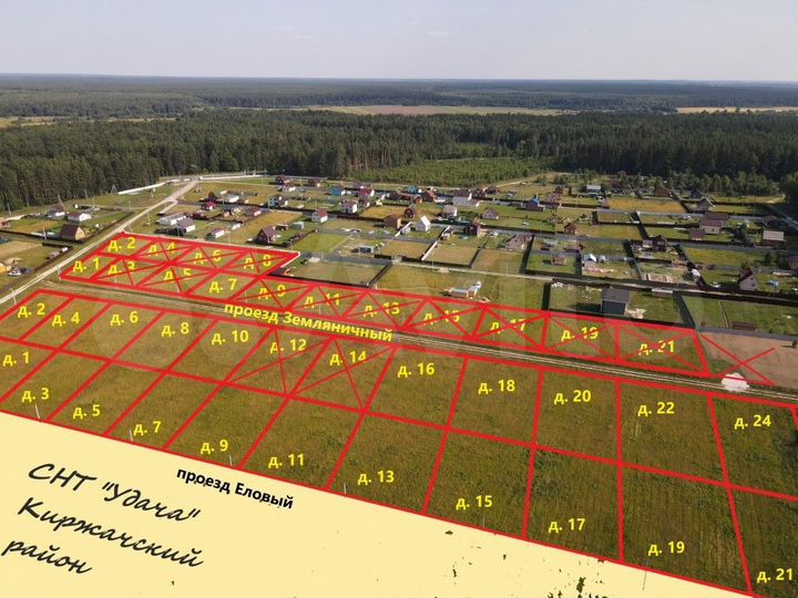 Участок 8 сот. (СНТ, ДНП)