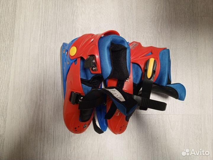 Коньки детские, раздвижные 33-36