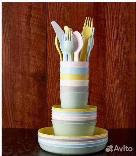 Тарелки детские набор Икея Калас 6шт, новые