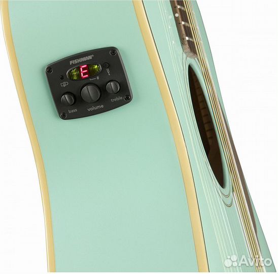 Электроакустическая гитара fender Malibu Player Su