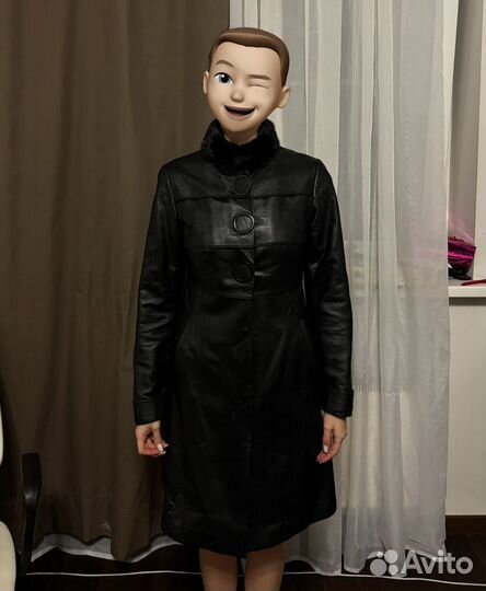 Куртка кожаная женская