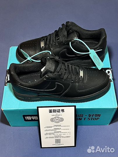 Nike air force 1 Черные Poizon