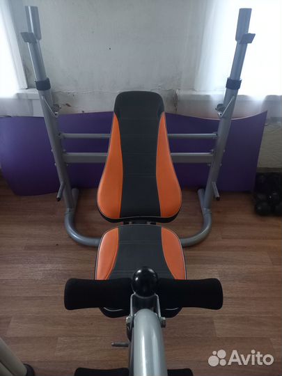 Скамья для жима со стойками