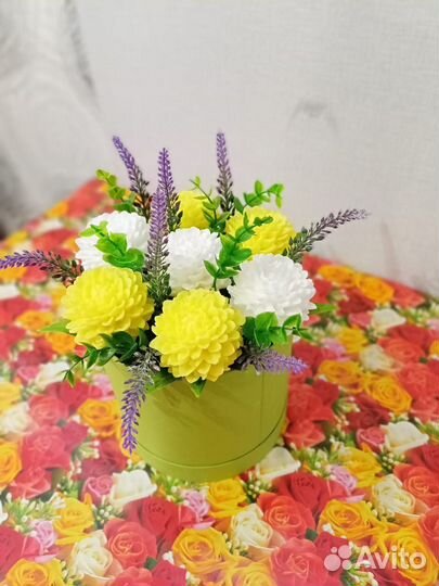 Мыло ручной работы букеты