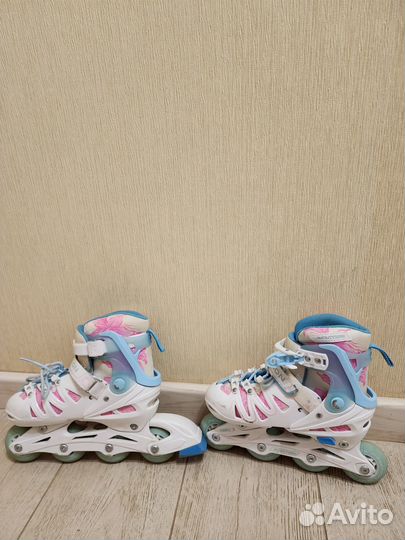 Роликовые коньки детские раздвижные