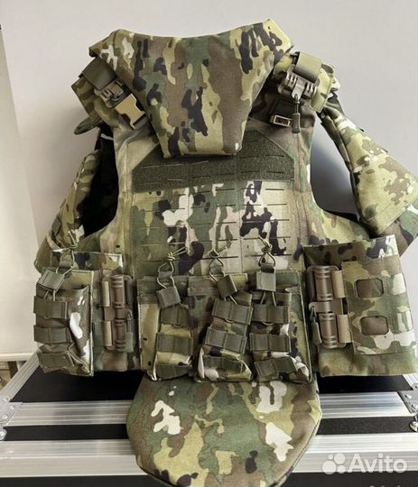 Разгрузочный жилет в сборе с баллистикой бр2
