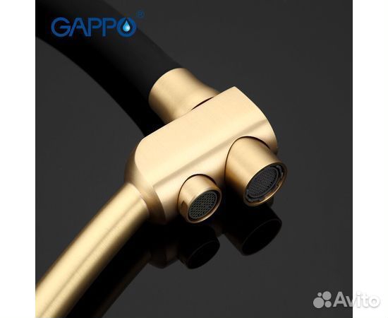 Смеситель для кухни с гибким изливом gappo G4398-1