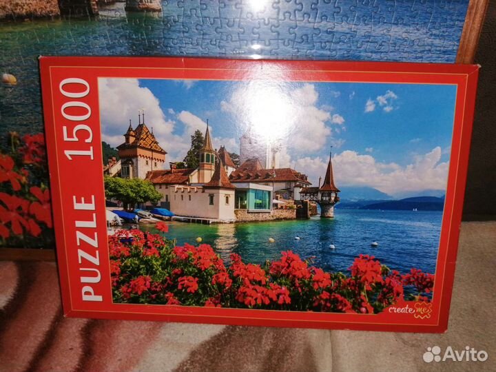 Картина из пазл, в рамке с акриловым стеклом