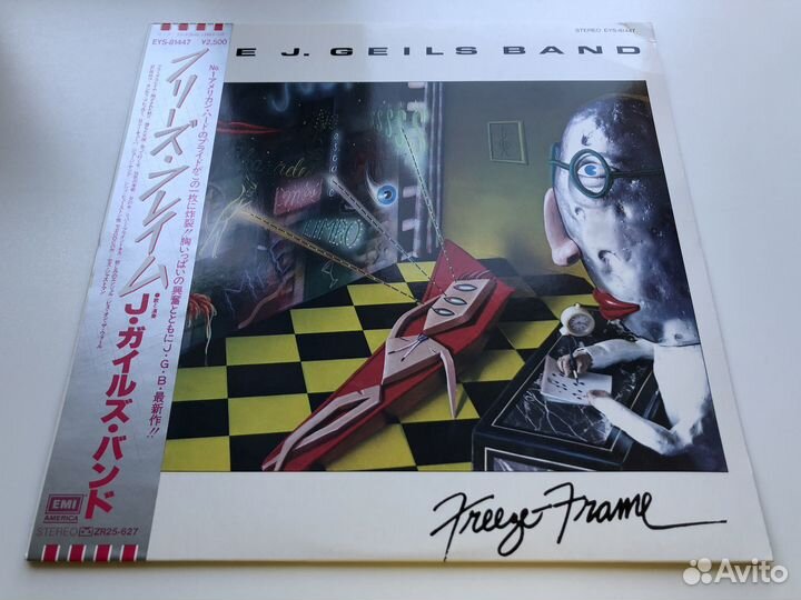 LP J.Geils Band Freeze-Frame 1981 Japan винил Mint