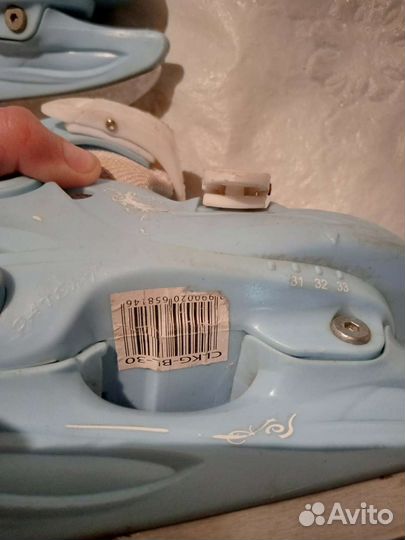 Коньки раздвижные