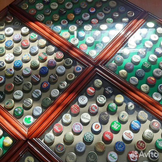 Коллекция пивных крышек