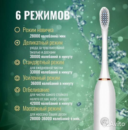 Электрическая зубная щетка