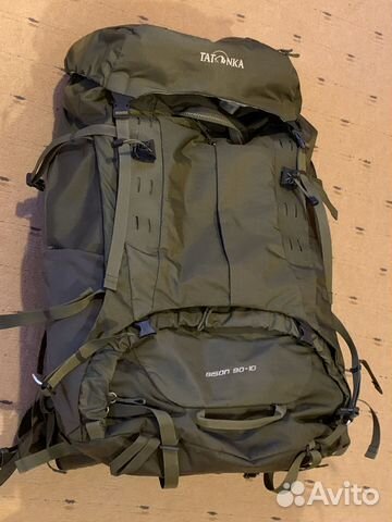 Треккинговый рюкзак Tatonka Bison 90+10 olive купить в Москве | Хобби и ...