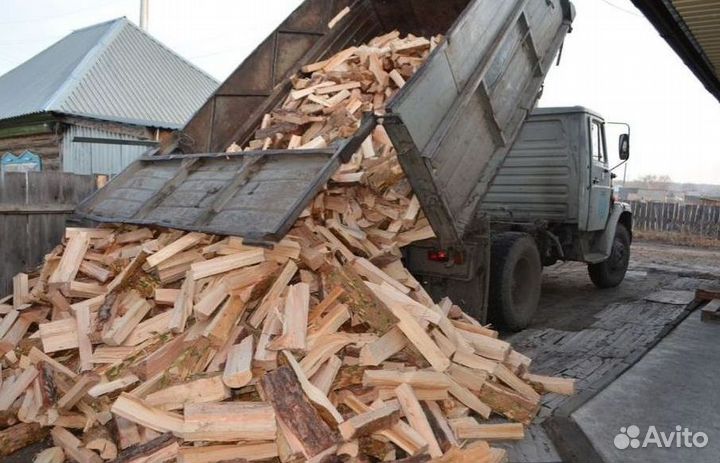 Дрова навалом с доставкой